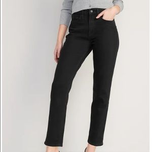 Old Navy Extra High-Waisted Sky-Hi Straight Jeans